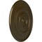 Ekena Millwork Traditional Reece Ceiling Medallion (Fits Canopies up to 5 7/8"), 24 3/8"OD x 1 1/8"P, Brass CM24REBRS - alternate 5